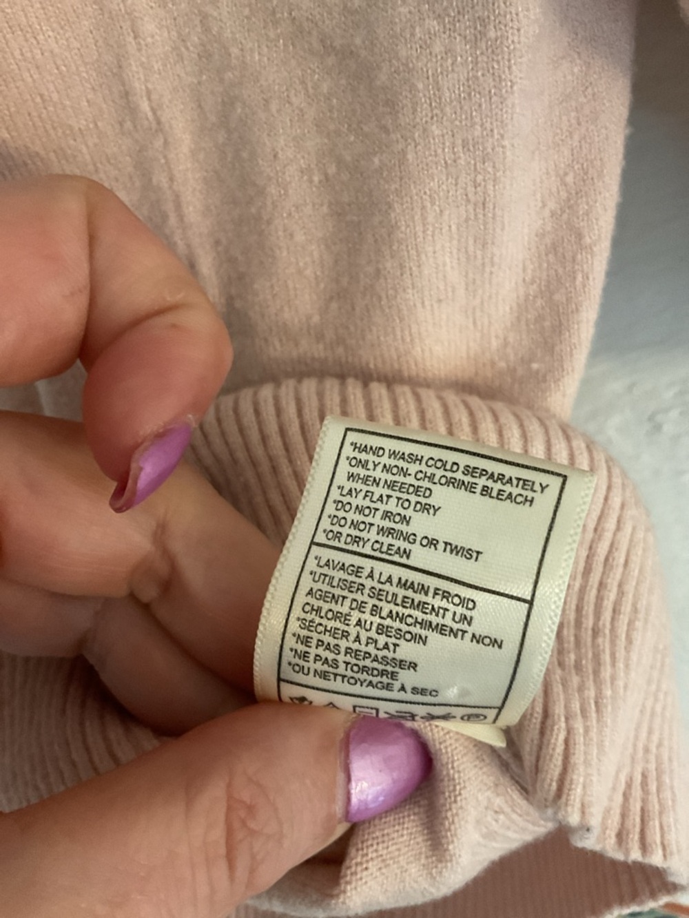Steve Madden Puff Sleeve Knit Top, Size 2X, Blush Pink - Picture 8 of 8